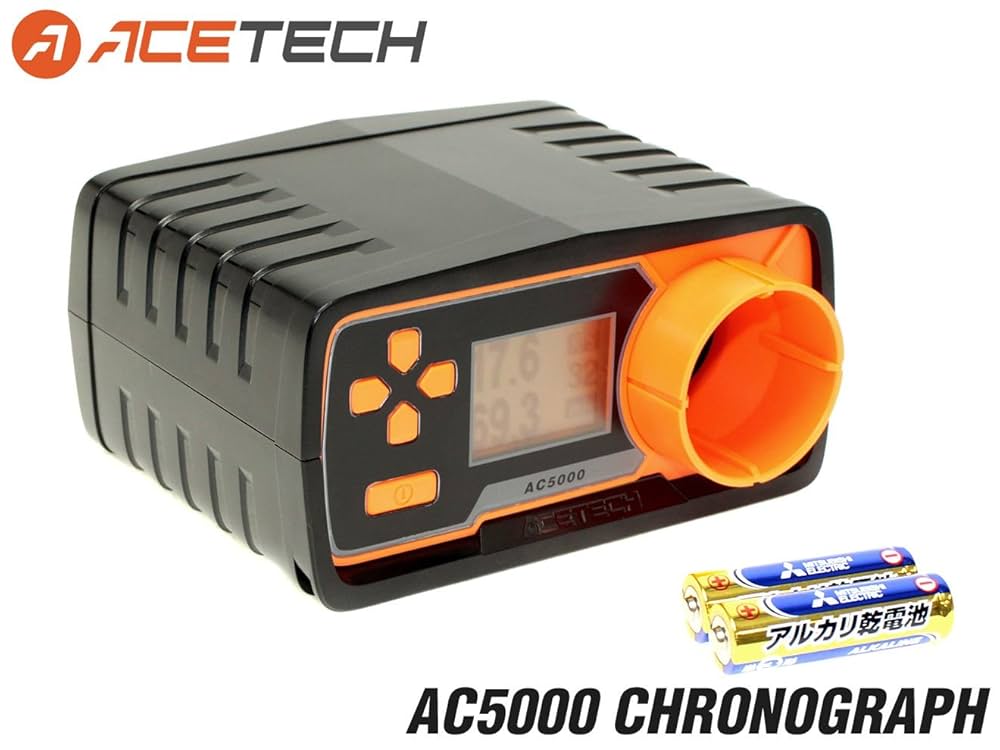 ACETECH AC5000 弾速計 ACETECH AC5000 弾速計 (日本語説明書付属) : ミリタリー